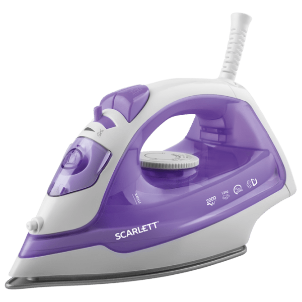 Утюг Scarlett SC-SI30P10 Пурпурный 2000 Вт, 40 г/мин, 0.18 л, Антипригарное покрытие photo 1