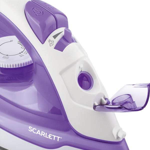 Утюг Scarlett SC-SI30P10 Пурпурный 2000 Вт, 40 г/мин, 0.18 л, Антипригарное покрытие photo 4