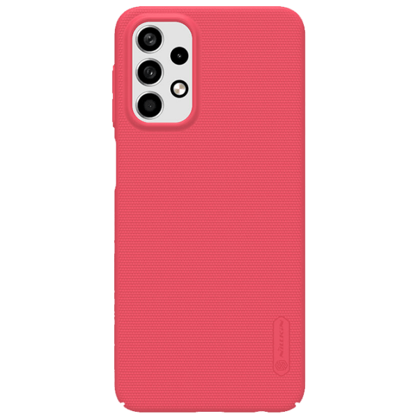 Husă pentru smartphone Samsung Galaxy A23 (Frosted Shield) Red Nillkin, PC, Back photo 1