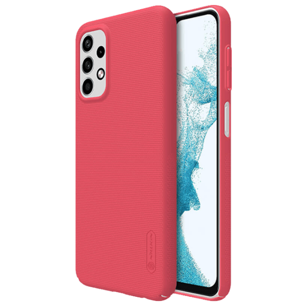 Husă pentru smartphone Samsung Galaxy A23 (Frosted Shield) Red Nillkin, PC, Back photo 5
