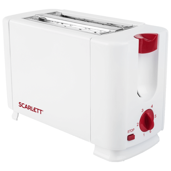Toster Scarlett SC-TM11013 White 650 W, Numărul de grade de prăjire: 6 photo 1