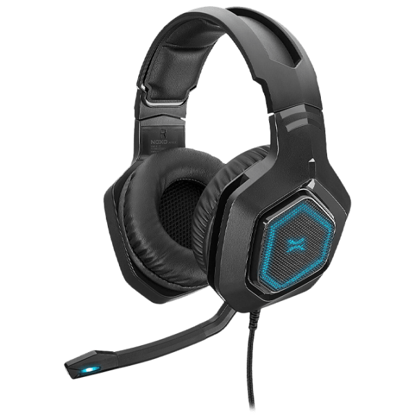 Căști NOXO Apex Black Cu fir/ Gaming/ Over the ear photo 1