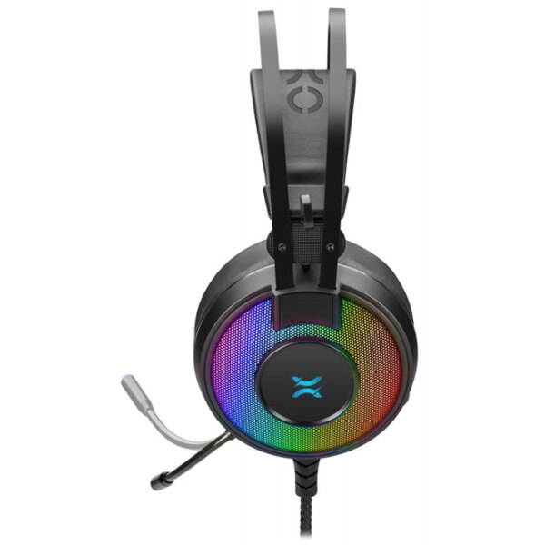 Căști NOXO Cyclone Black Cu fir/ Gaming/ Over the ear photo 4