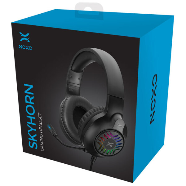Căști NOXO Skyhorn Black Cu fir/ Gaming/ Over the ear photo 6