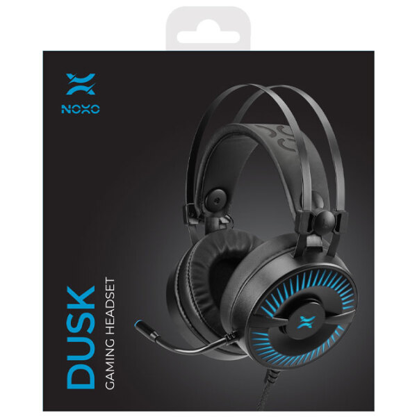 Căști NOXO Dusk Black Cu fir/ Gaming/ Over the ear photo 6