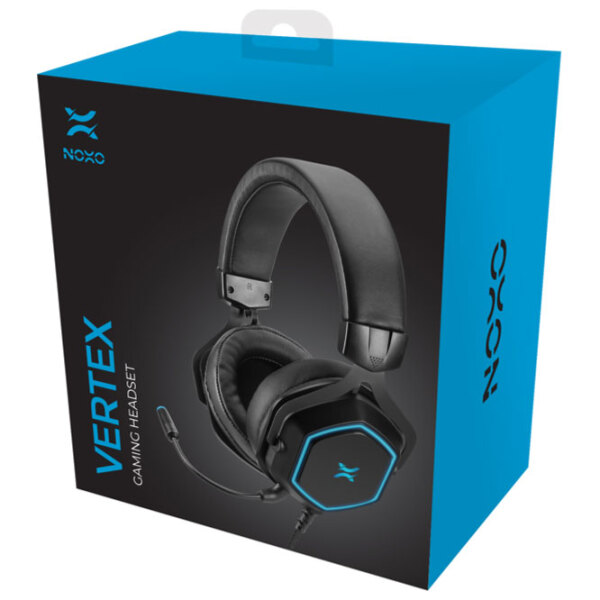Căști NOXO Vertex Black Cu fir / Gaming / Over the ear photo 7