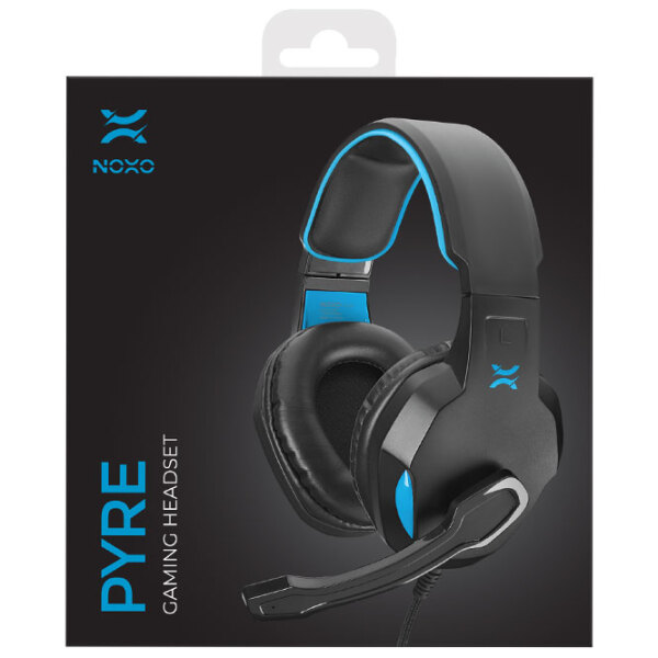 Căști NOXO Pyre Black Cu fir/ Gaming/ Over the ear photo 5