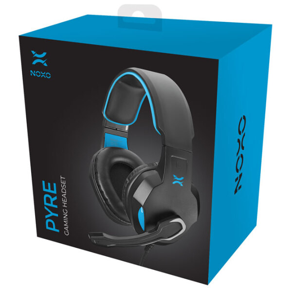Căști NOXO Pyre Black Cu fir/ Gaming/ Over the ear photo 6
