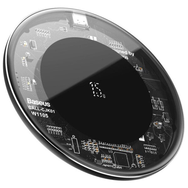 Сетевое зарядное устройство Baseus WXJK-B02 (15 Вт) Прозрачный 2.1 А / Прозрачный photo 2