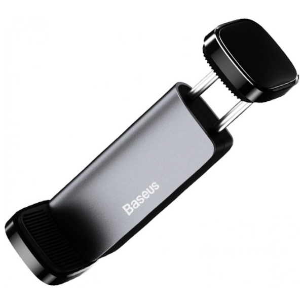 Suport pentru telefon Baseus Steel Cannon Air Outlet Car Mount Black  photo 5