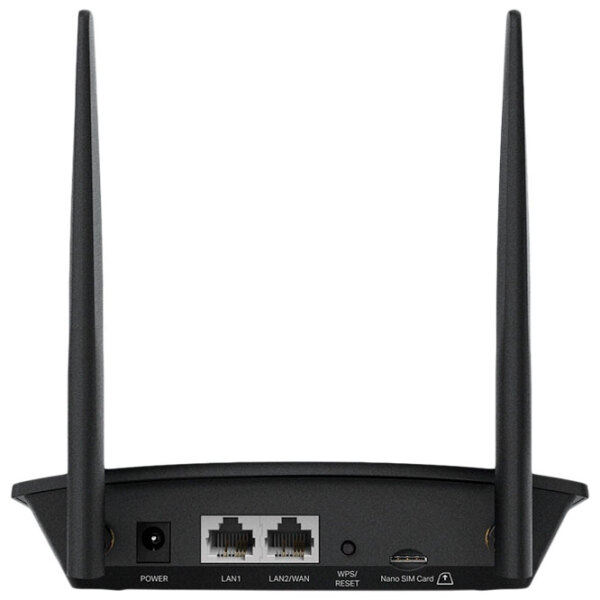 Wi-Fi Router TP-Link TL-MR100 Black Versiune Wi-Fi: 802.11 n photo 3