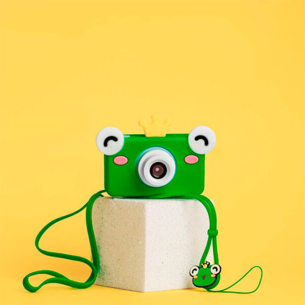 Cameră foto PRC Zoo Family Frog Prince Green Pentru copii, photo 4