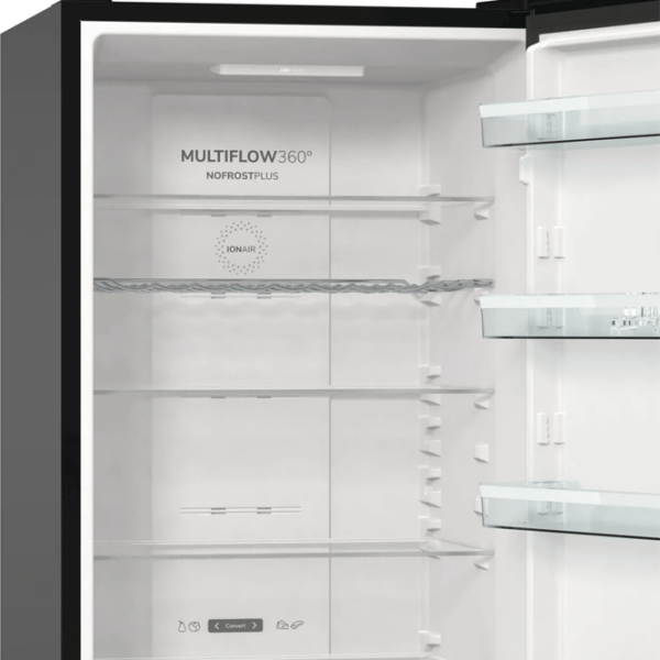Холодильник Gorenje NRK 620 EABXL4 Черный 235Л/ No Frost, 96л/ No Frost, A++ photo 8