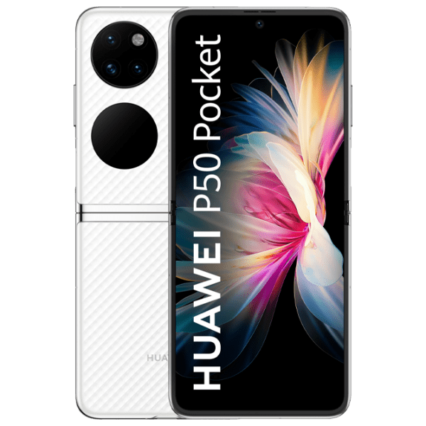 Huawei P50 Poket 256 GB White 6.9" | 40 MP | 8 GB | Dual SIM photo 1