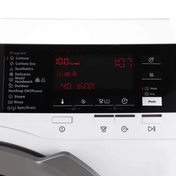 Mașină de spălat cu uscător AEG L8WBC61S White 10 kg, 1600 rpm, A photo 6