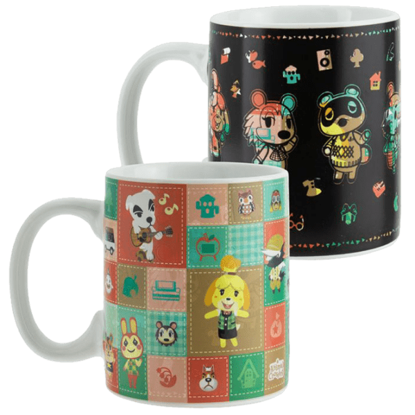 Cană termo Paladone Animal Crossing Animal Crossing Heat Change Mug White 300 ml photo 1