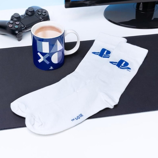 Cană Paladone PlayStation Mug and Socks Gift Set Blue 300 ml photo 2