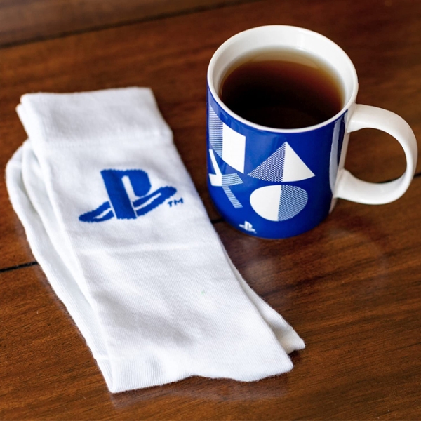 Cană Paladone PlayStation Mug and Socks Gift Set Blue 300 ml photo 4