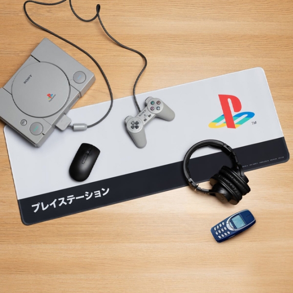 Covoraș pentru birou PlayStation Heritage Desk Mat Gray  photo 4