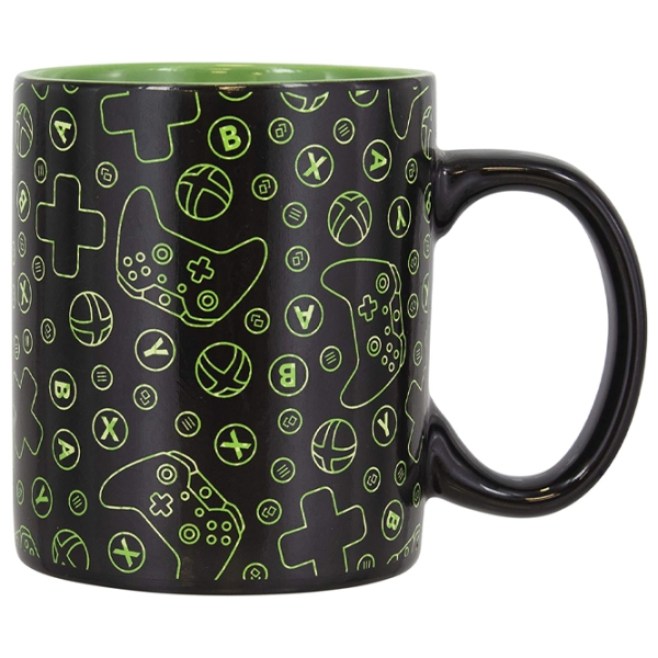 Cană Paladone Xbox Heat Change Mug Black 300 ml photo 4