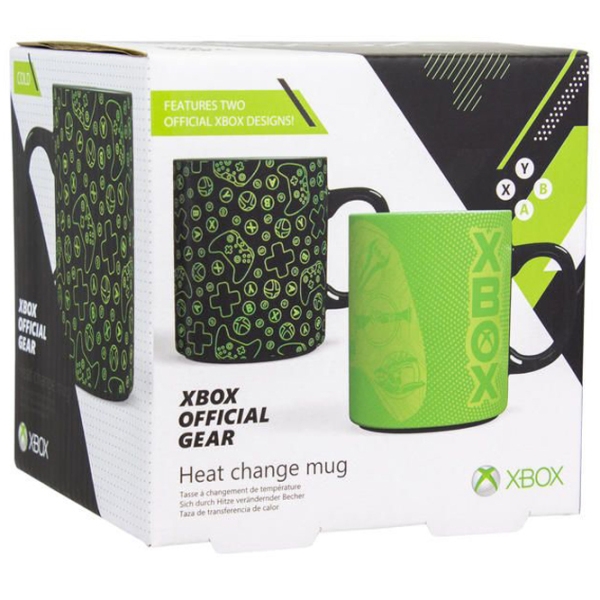 Cană Paladone Xbox Heat Change Mug Black 300 ml photo 5