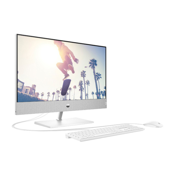 All-in-One PC HP Pavilion 24-ca0021ur White 23.8" Full HD IPS AMD Ryzen 5 5500U 8 GB 512 GB photo 2
