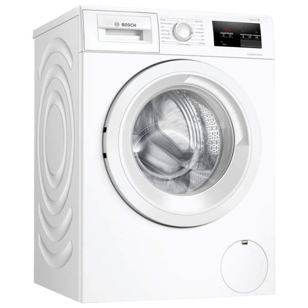 Mașină de spălat Bosch WAU24UL8SN White 8 kg, 1200 rpm, C photo 1