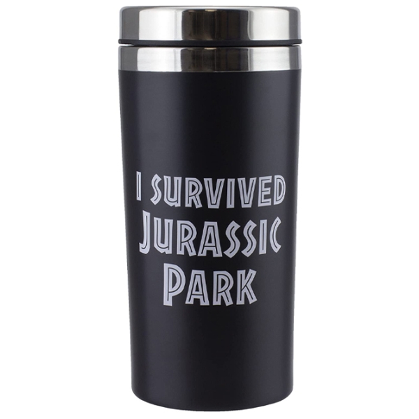 Cană termo Paladone Jurassic Park Travel Mug Black 450 ml photo 3