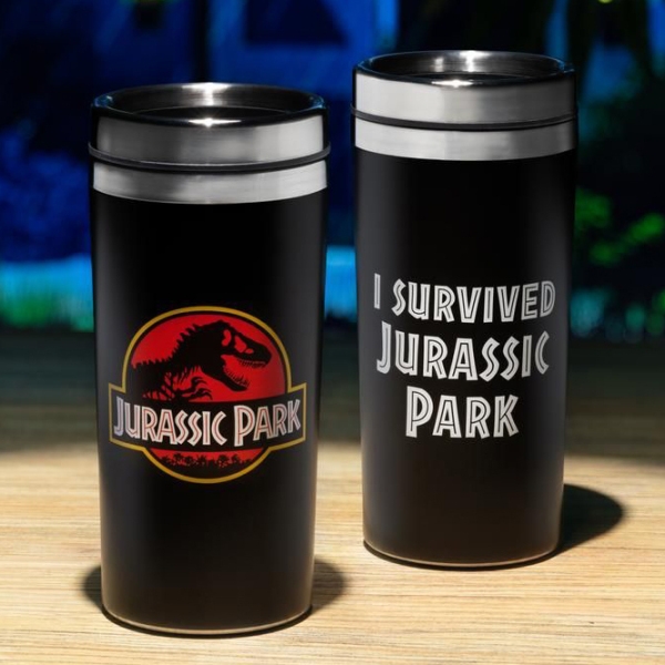 Cană termo Paladone Jurassic Park Travel Mug Black 450 ml photo 5
