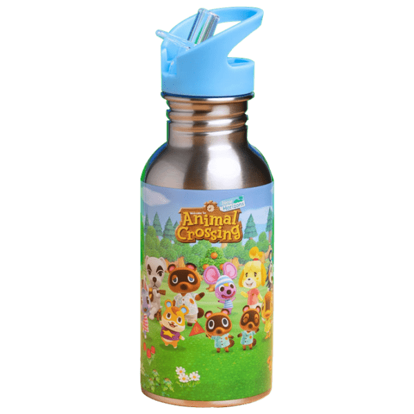 Sticlă pentru apă Fan Paladone Water Bottle with Straw Silver 500 ml photo 1
