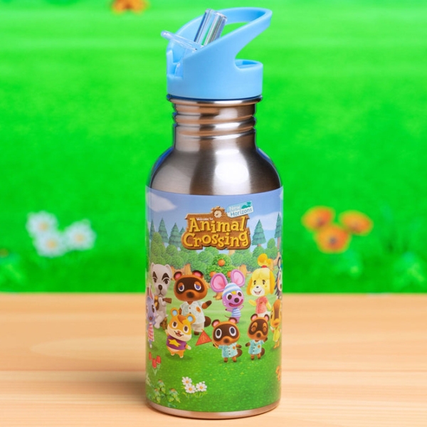 Sticlă pentru apă Fan Paladone Water Bottle with Straw Silver 500 ml photo 3