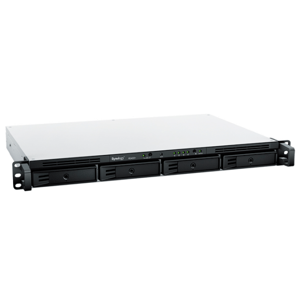 Сетевое хранилище Synology RS422+ Черный  photo 3