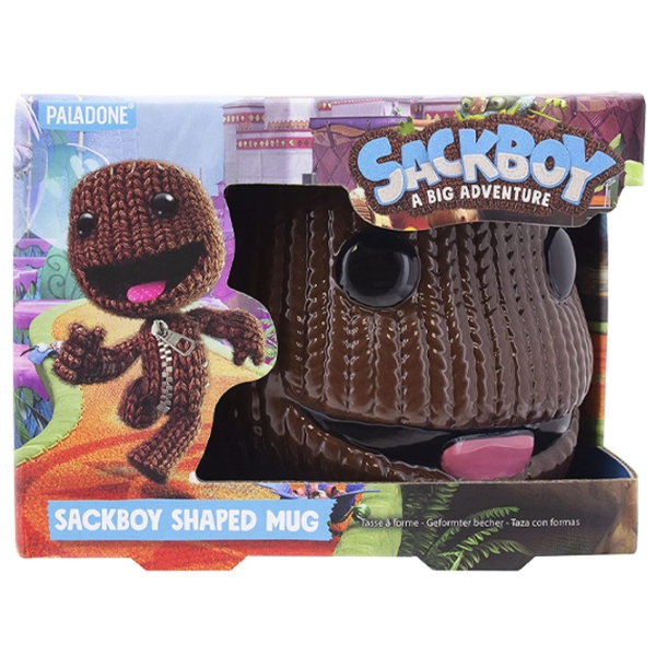 Cană Paladone LittleBigPlanet Sackboy Brown 550 ml photo 5