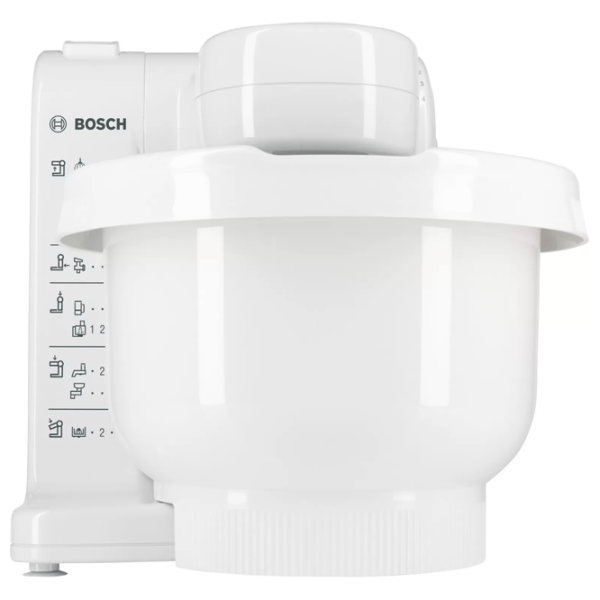 Кухонная машина Bosch MUM4405 Белый 500 Вт, Механическое, Количество скоростей: 4 photo 2