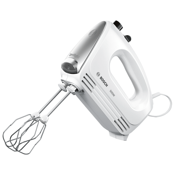 Миксер Bosch MFQ25200 Белый 500 Вт, Количество скоростей: 4, Турборежим photo 1