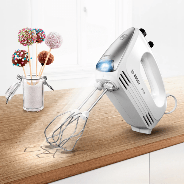 Миксер Bosch MFQ25200 Белый 500 Вт, Количество скоростей: 4, Турборежим photo 5