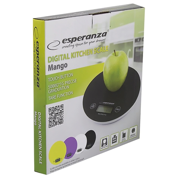 Кухонные весы Esperanza EKS003K Черный  photo 3