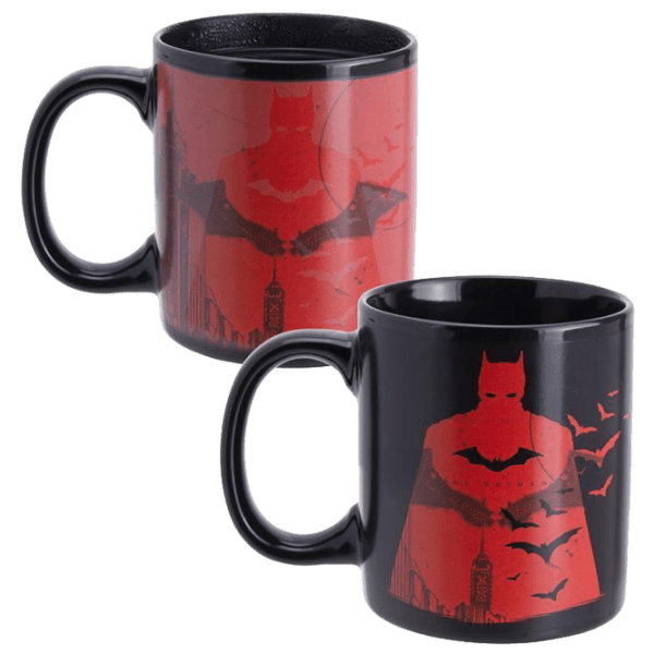 Cană Paladone Batman Heat Change Mug Black 300 ml photo 1