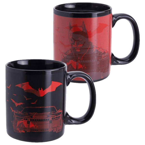 Cană Paladone Batman Heat Change Mug Black 300 ml photo 2