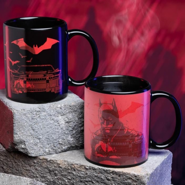 Cană Paladone Batman Heat Change Mug Black 300 ml photo 3
