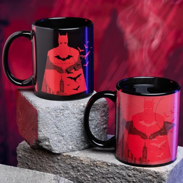 Cană Paladone Batman Heat Change Mug Black 300 ml photo 4