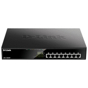 Switch D-Link DGS-1008MP/ B1A Black 16 Gbit/ s