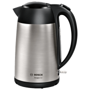 Электрочайник Bosch TWK3P42 Нержавеющая сталь 2400 Вт, 1.7л, Внутреннее покрытие: Нержавеющая сталь