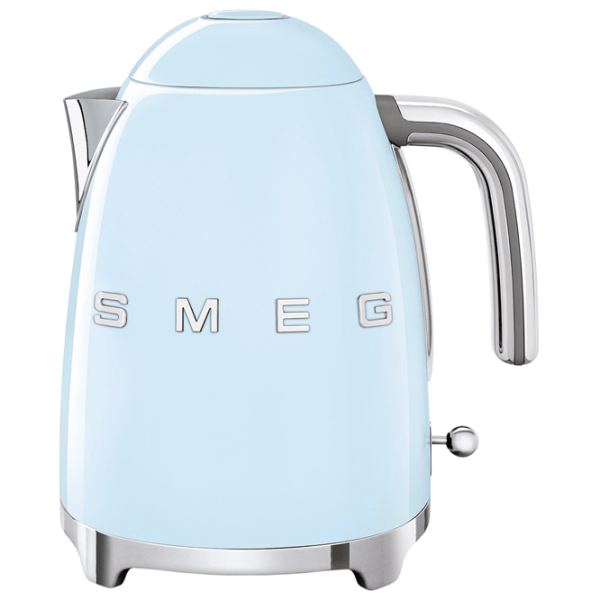 Электрочайник Smeg KLF03PBEU Синий 2400 Вт, 1.7 л, Внутреннее покрытие: Нержавеющая сталь photo 2