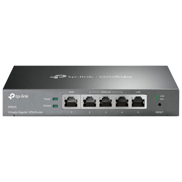 Switch TP-Link ER605 Gray  photo 1