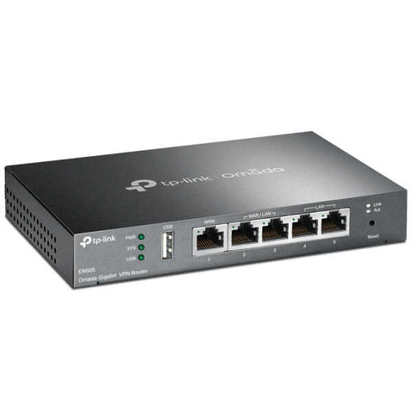 Switch TP-Link ER605 Gray  photo 2