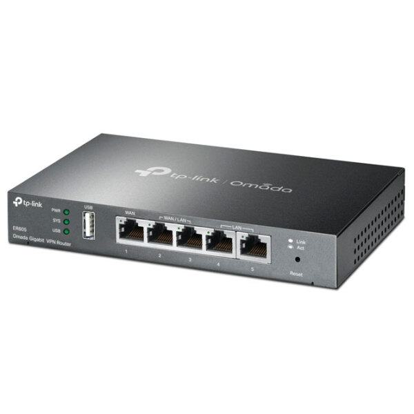 Switch TP-Link ER605 Gray  photo 3