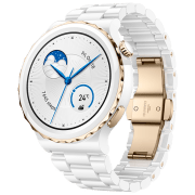 Умные часы Huawei Watch GT 3 Pro Белый 1.32" | 43 мм | Керамика/ Кожа
|