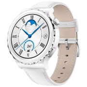 Ceas inteligent Huawei Watch GT 3 Pro White 1.32" | 43 mm | Ceramică/ Piele
|