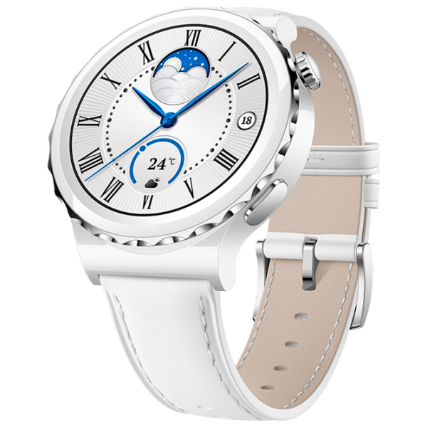 Умные часы Huawei Watch GT 3 Pro Белый 1.32" | 43 мм | Керамика/ Кожа
| photo 7